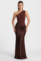 Isis One-Shoulder Maxi Dress