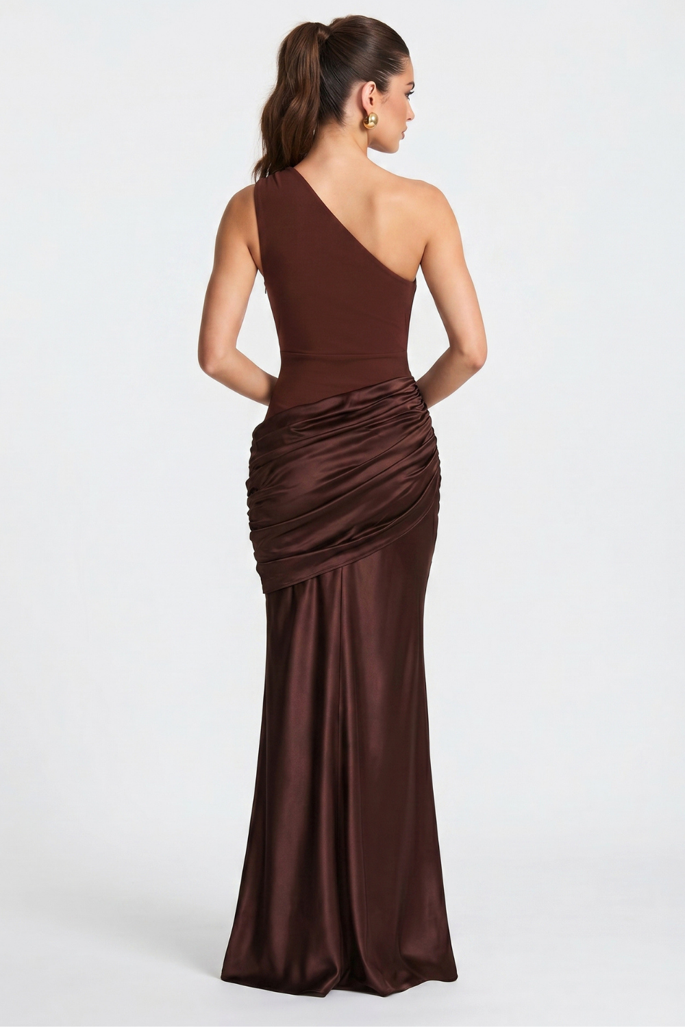 Isis One-Shoulder Maxi Dress