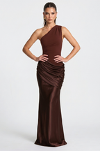 Isis One-Shoulder Maxi Dress