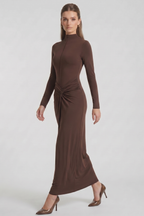 Ingrid Long-Sleeve Maxi Dress