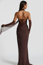 Alessia Bustier Maxi Dress