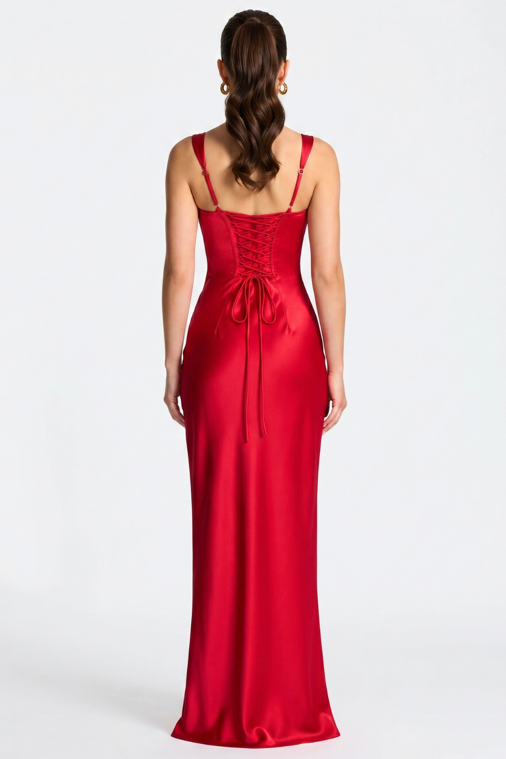 Analice Bustier Dress with Scarf