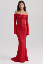 Isadora Lace Maxi Dress