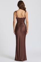 Analice Bustier Dress with Scarf