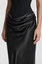 Amy Bustier Maxi Dress
