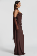 Alessia Bustier Maxi Dress