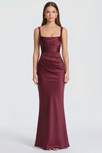 Analice Bustier Dress with Scarf