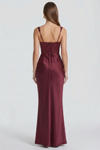 Analice Bustier Dress with Scarf