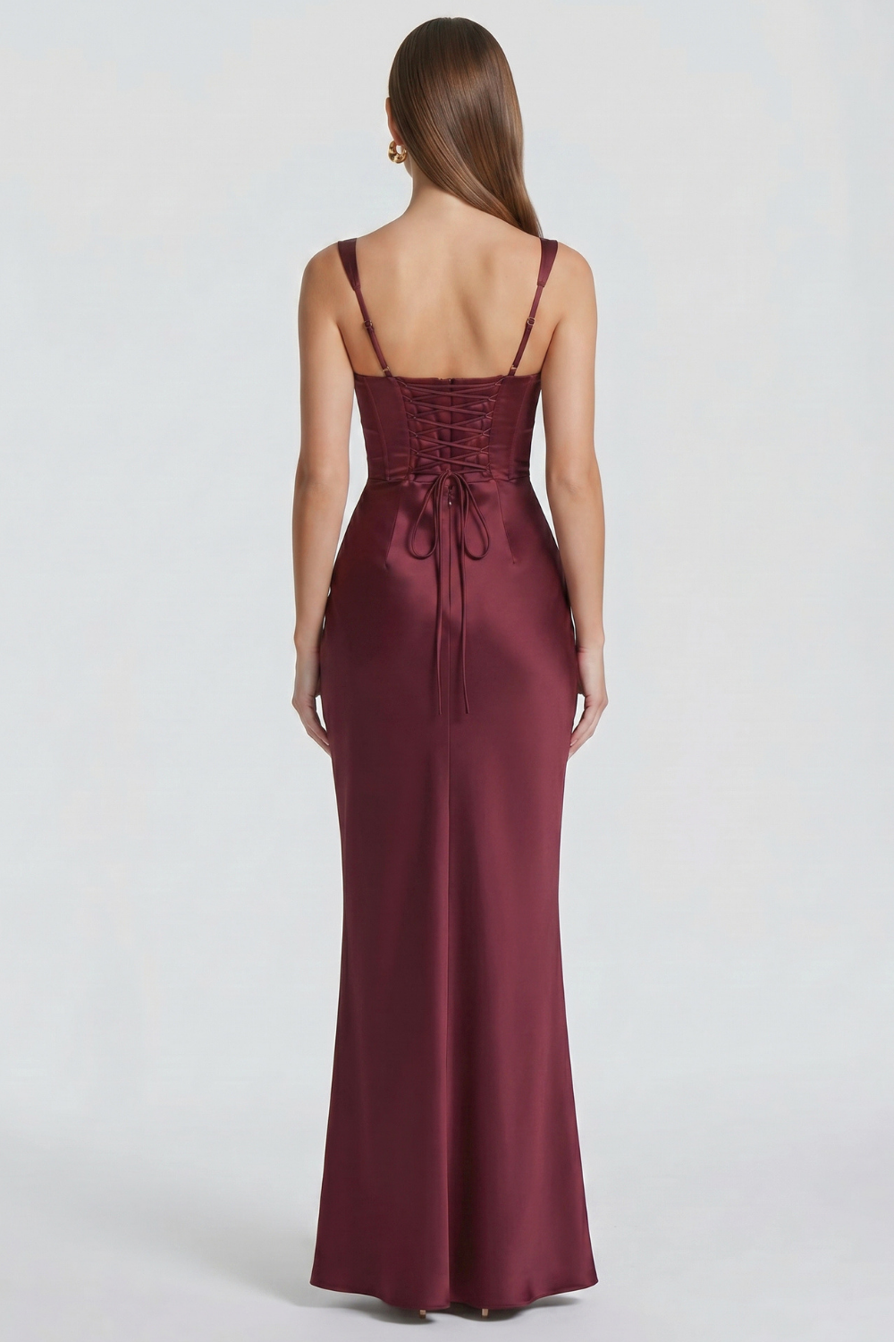 Analice Bustier Dress with Scarf