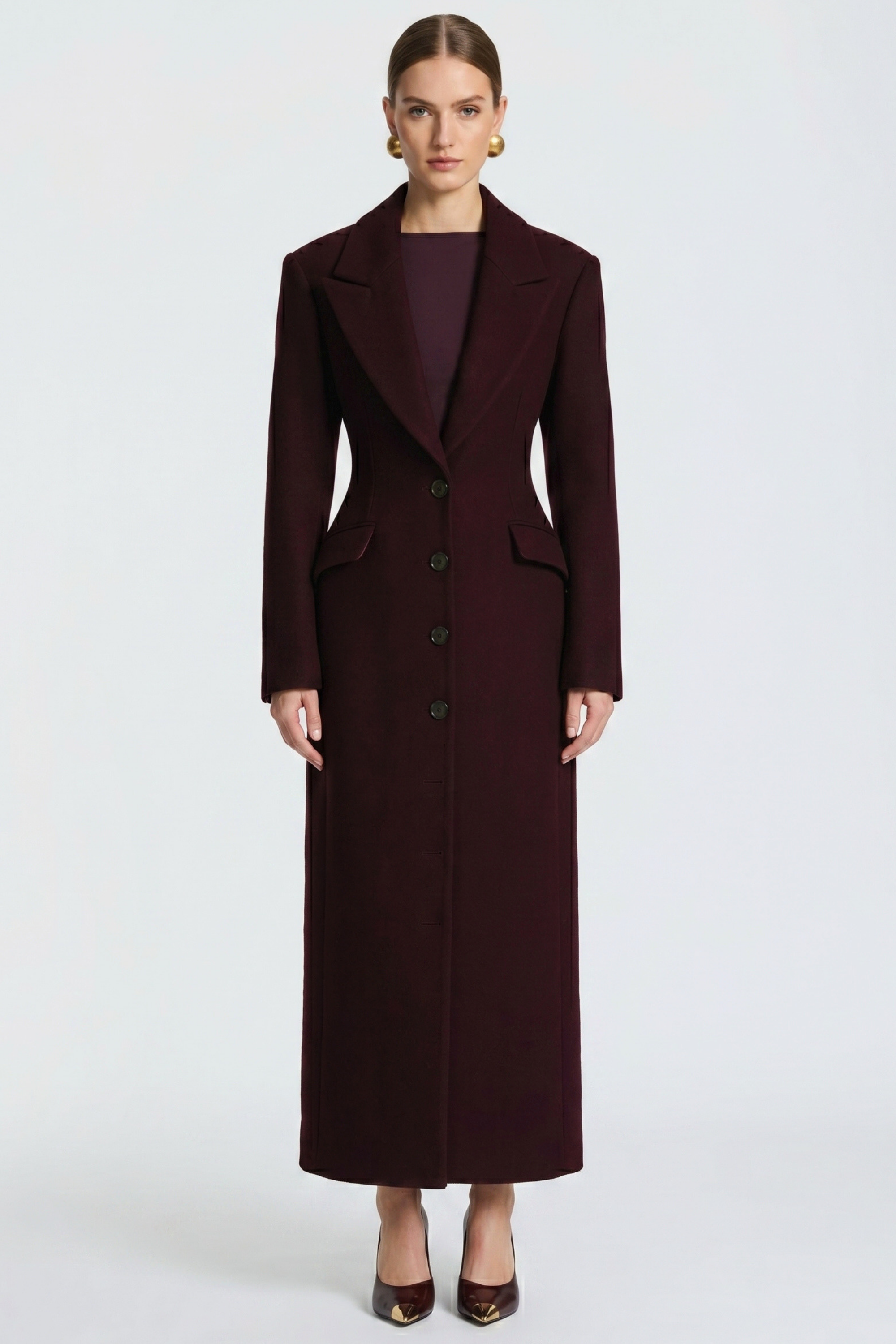 Lavínia Tailored Long Coat