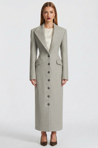 Lavínia Tailored Long Coat