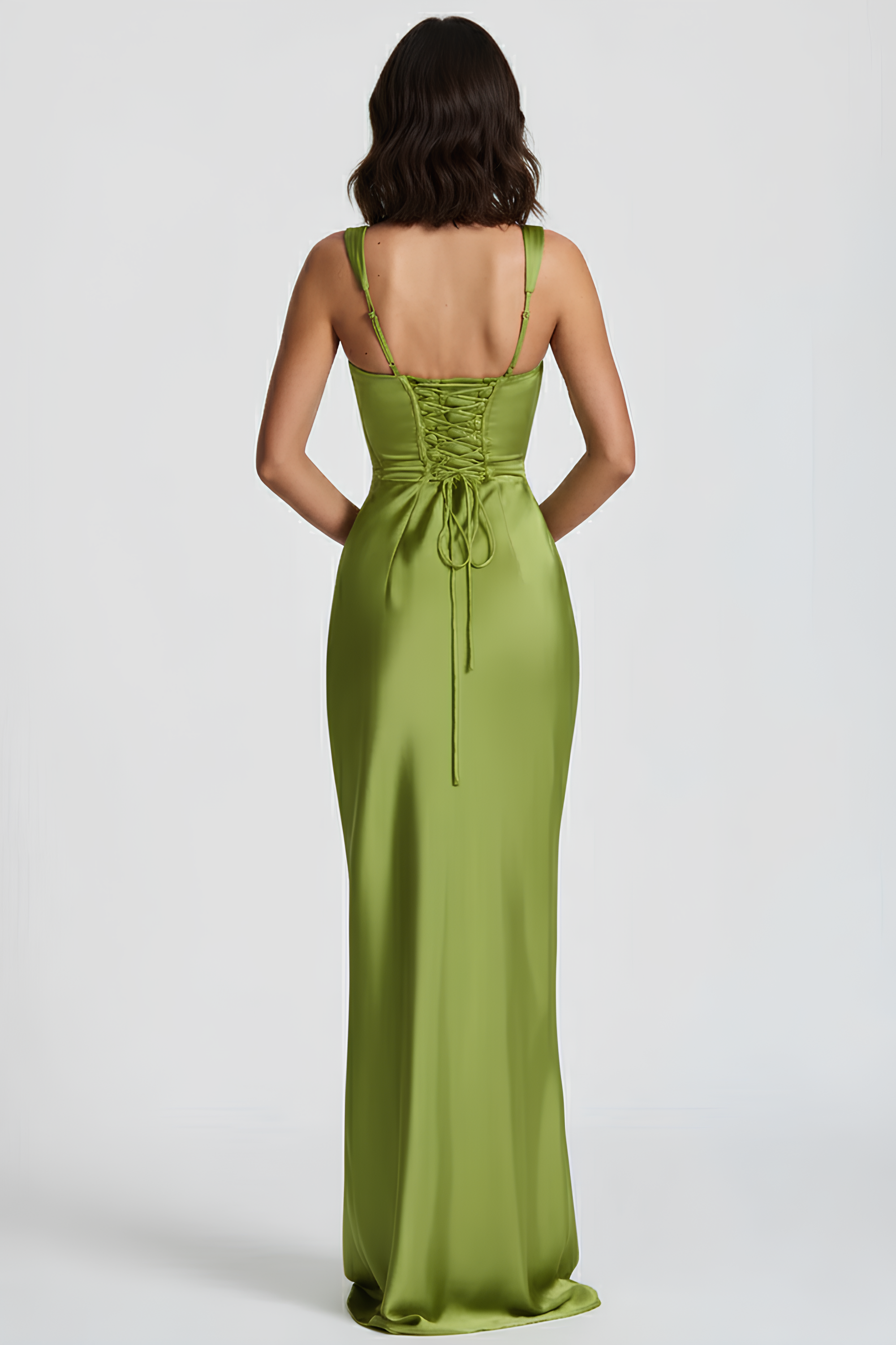 Analice Bustier Dress with Scarf