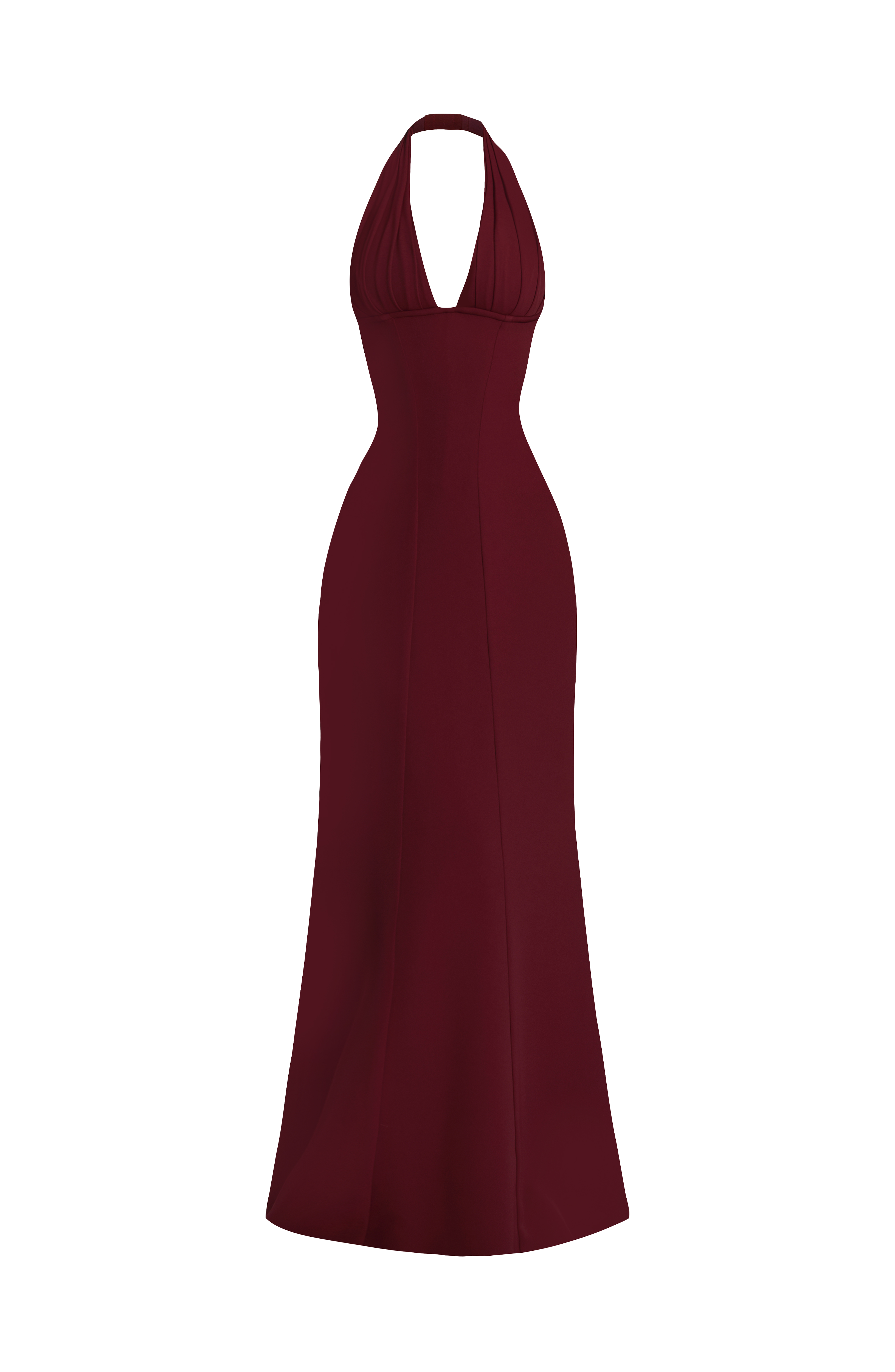 Adora Maxi Dress - Cherry Lacquer