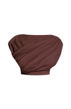 Amara Top - Plum Brown