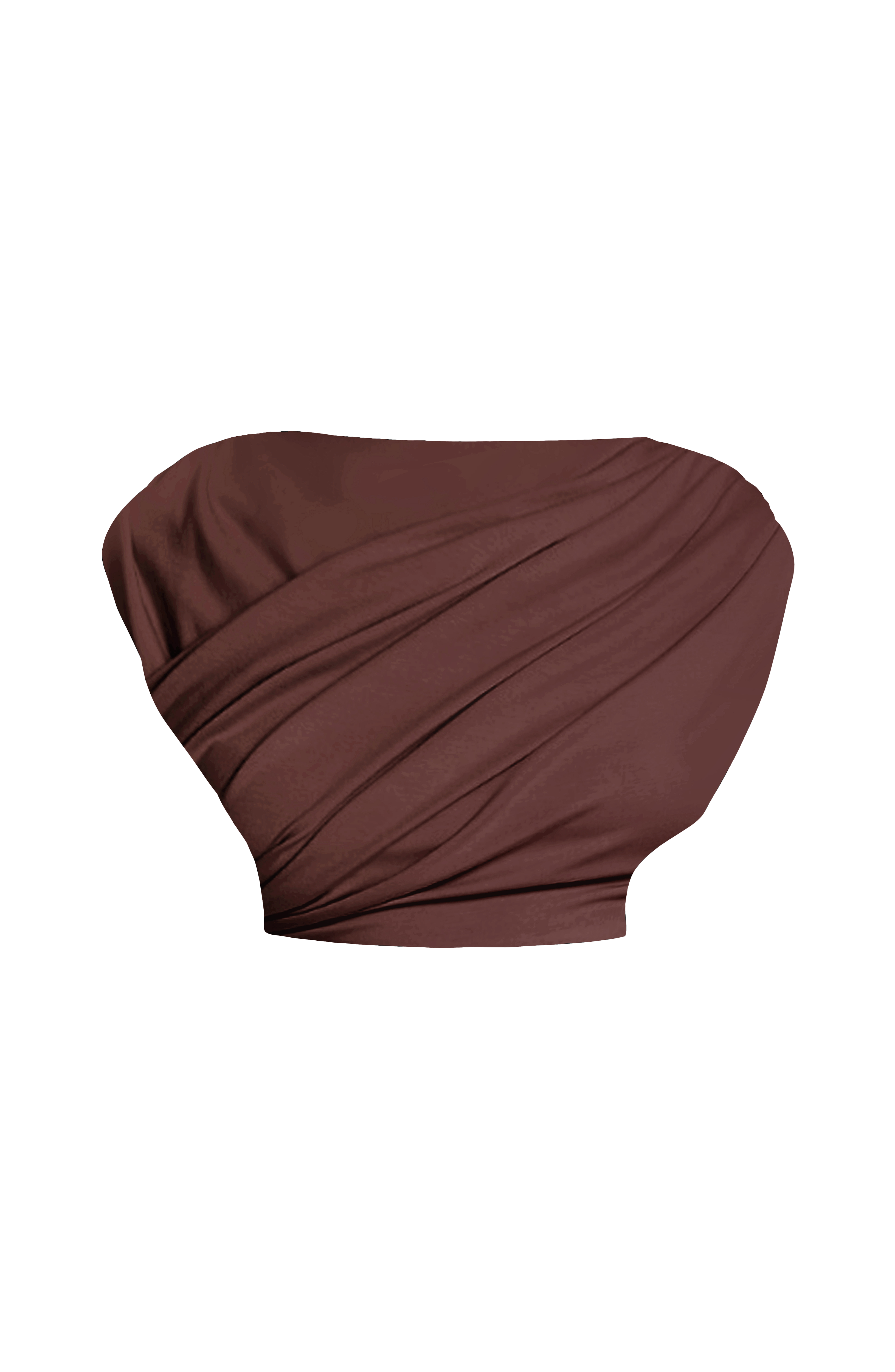 Amara Top - Plum Brown