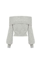Andie Top - Light Grey Marl