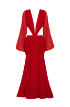 Andrina Maxi Dress - Red
