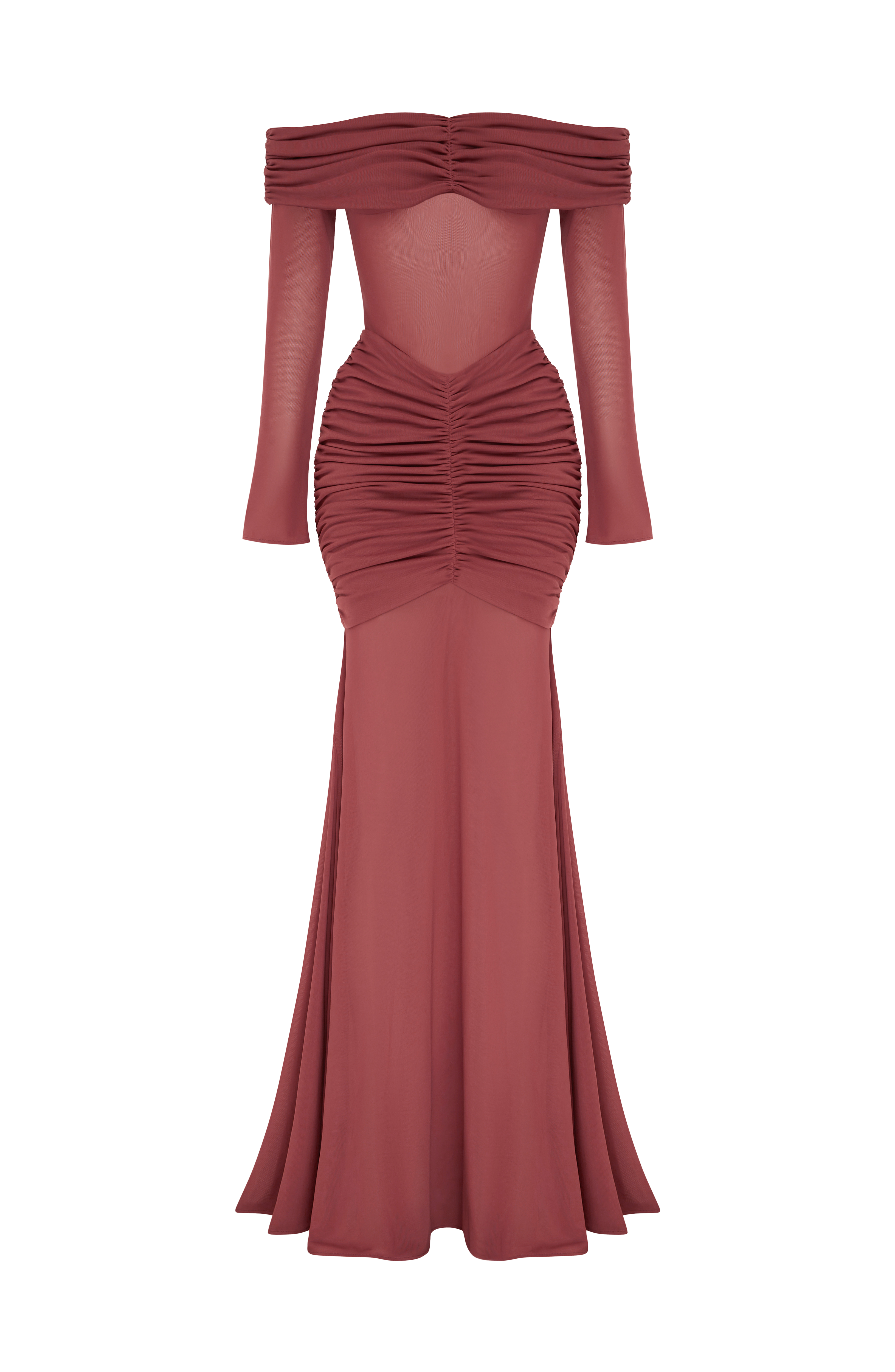 Arlena Maxi Dress - Rose Brown