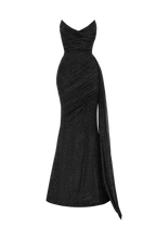 Ashika Maxi Dress - Black Sparkle