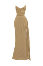 Ashika Maxi Dress - Gold Sparkle