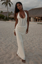 Neeka Maxi Dress - Ivory