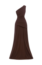 Bianca Maxi Dress - Plum Brown