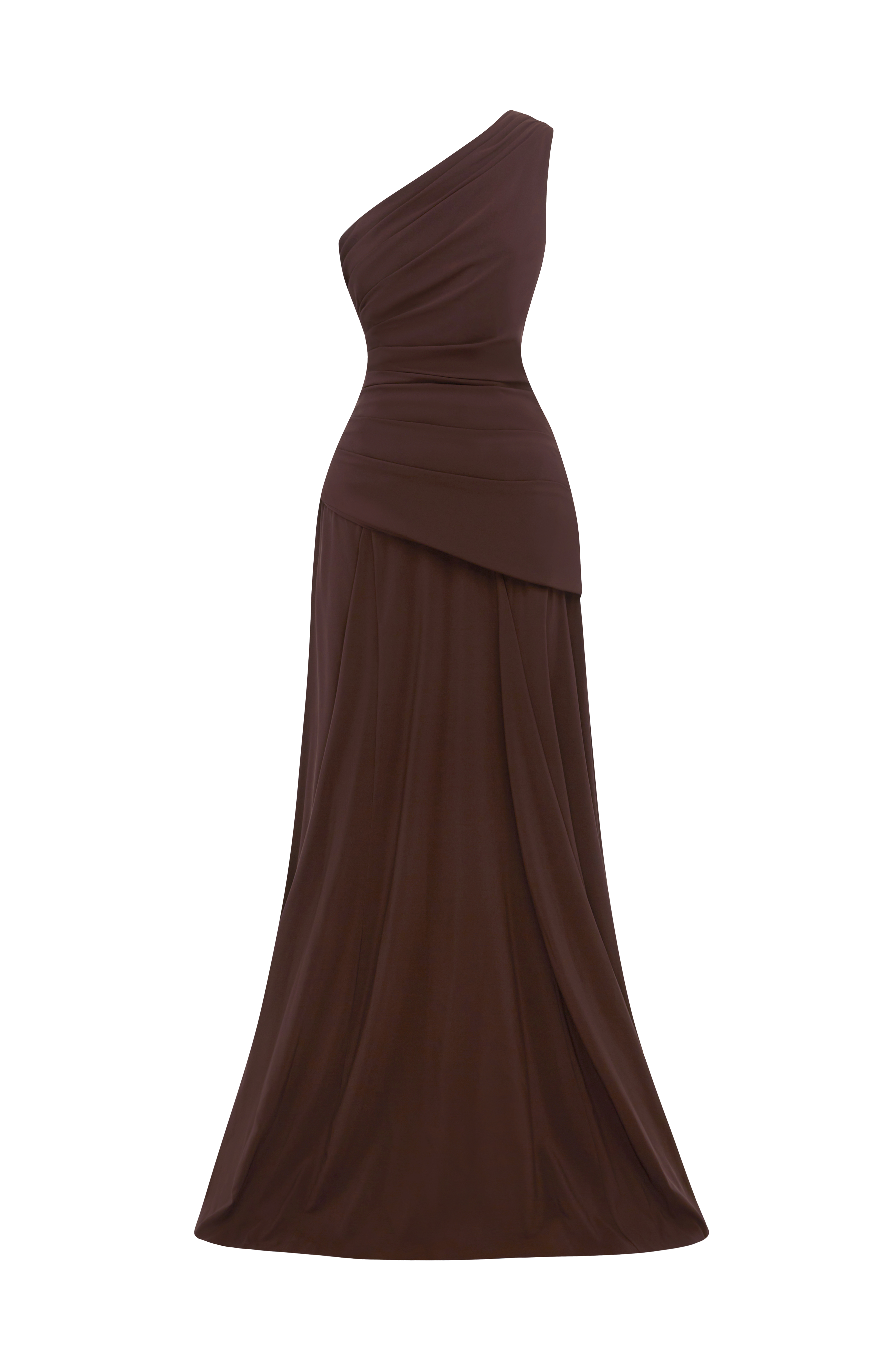 Bianca Maxi Dress - Plum Brown