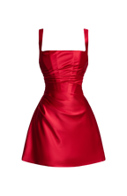 Calanthe Mini Dress - Red