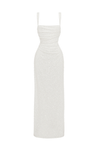 Calanthe Maxi Dress - Ivory Sparkle