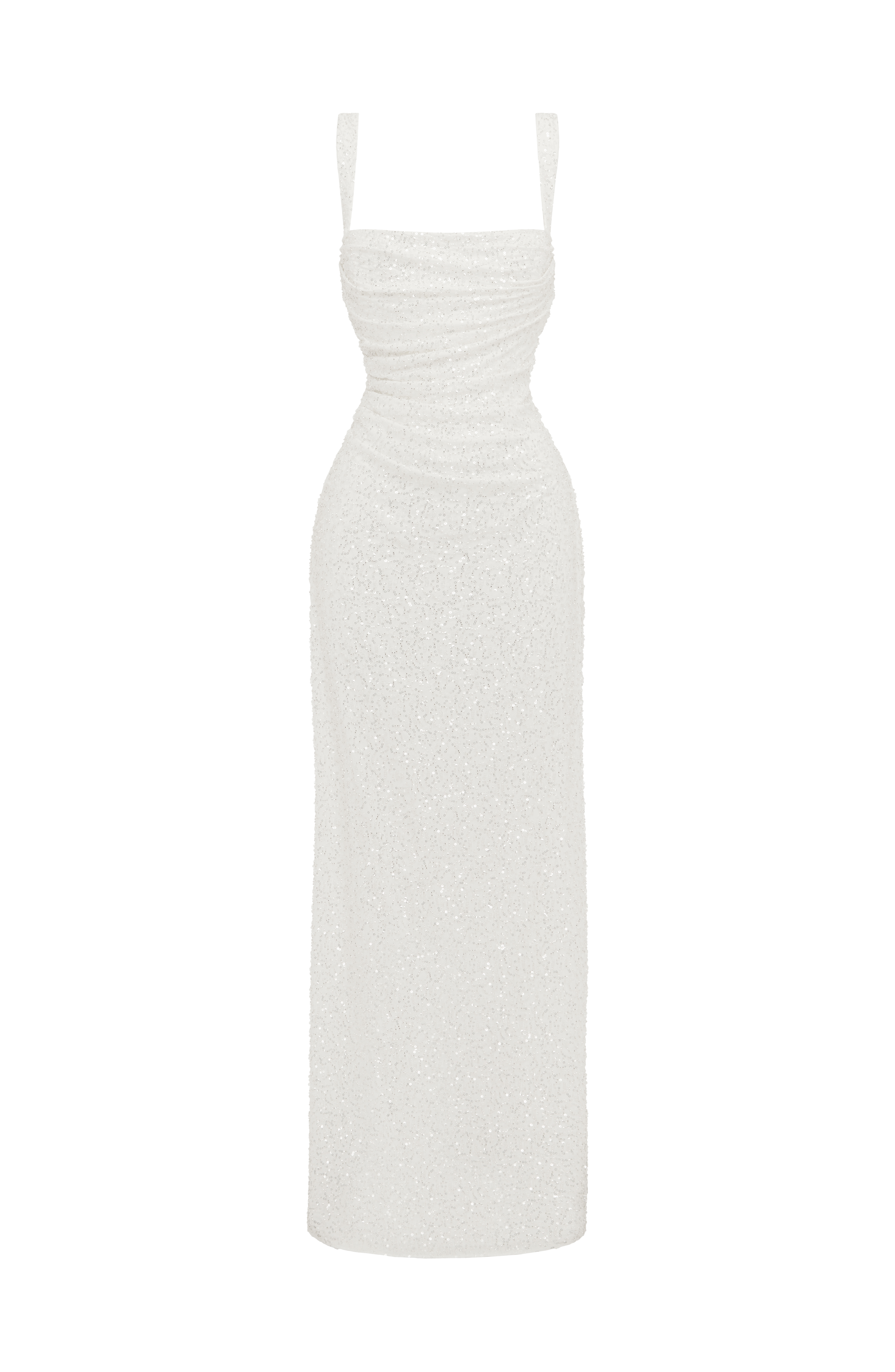 Calanthe Maxi Dress - Ivory Sparkle