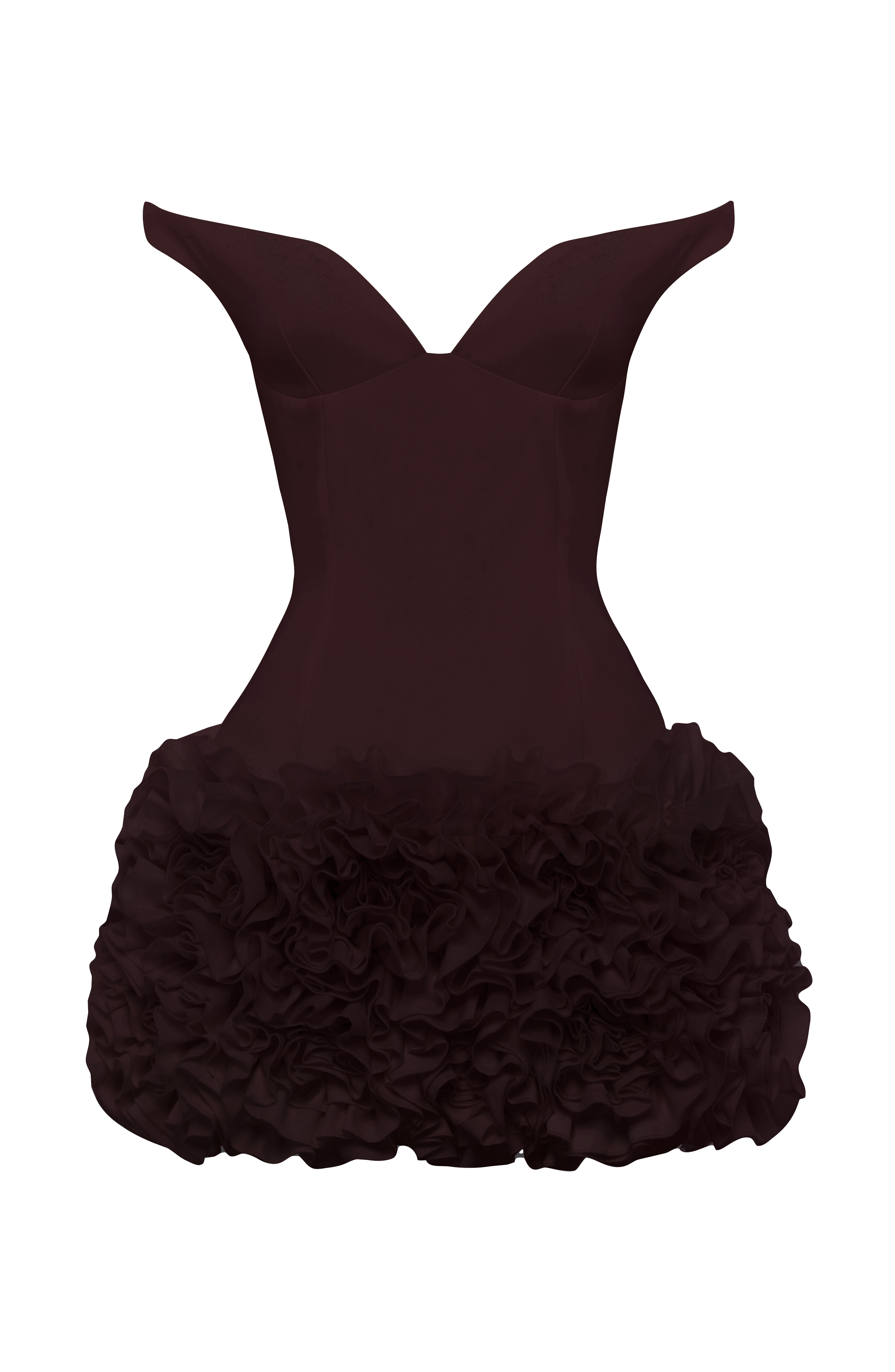 Aveta Mini Dress - Plum