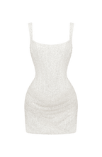 Christabel Mini Dress - Ivory Sparkle