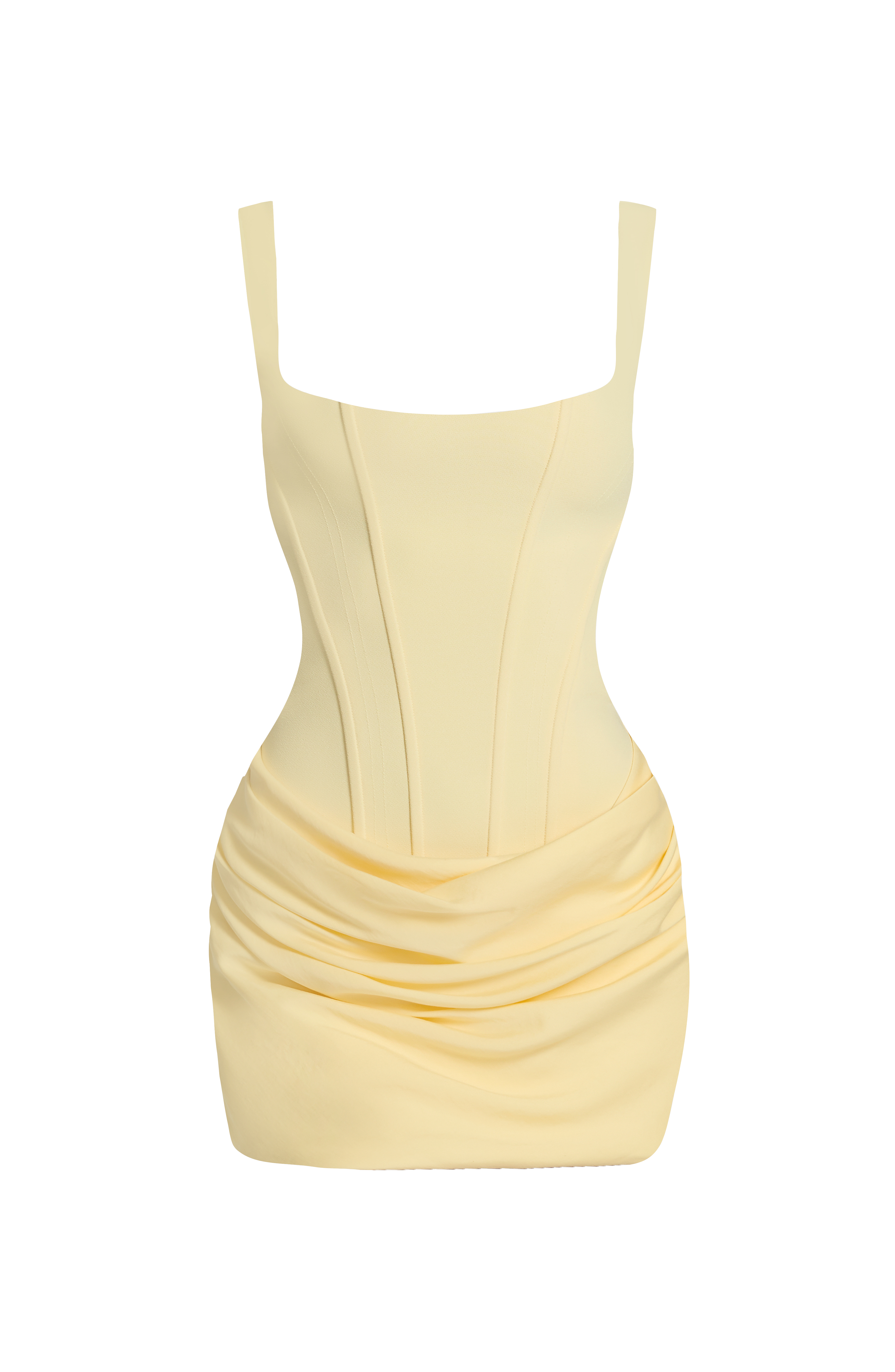 Cornelia Mini Dress - Lemon