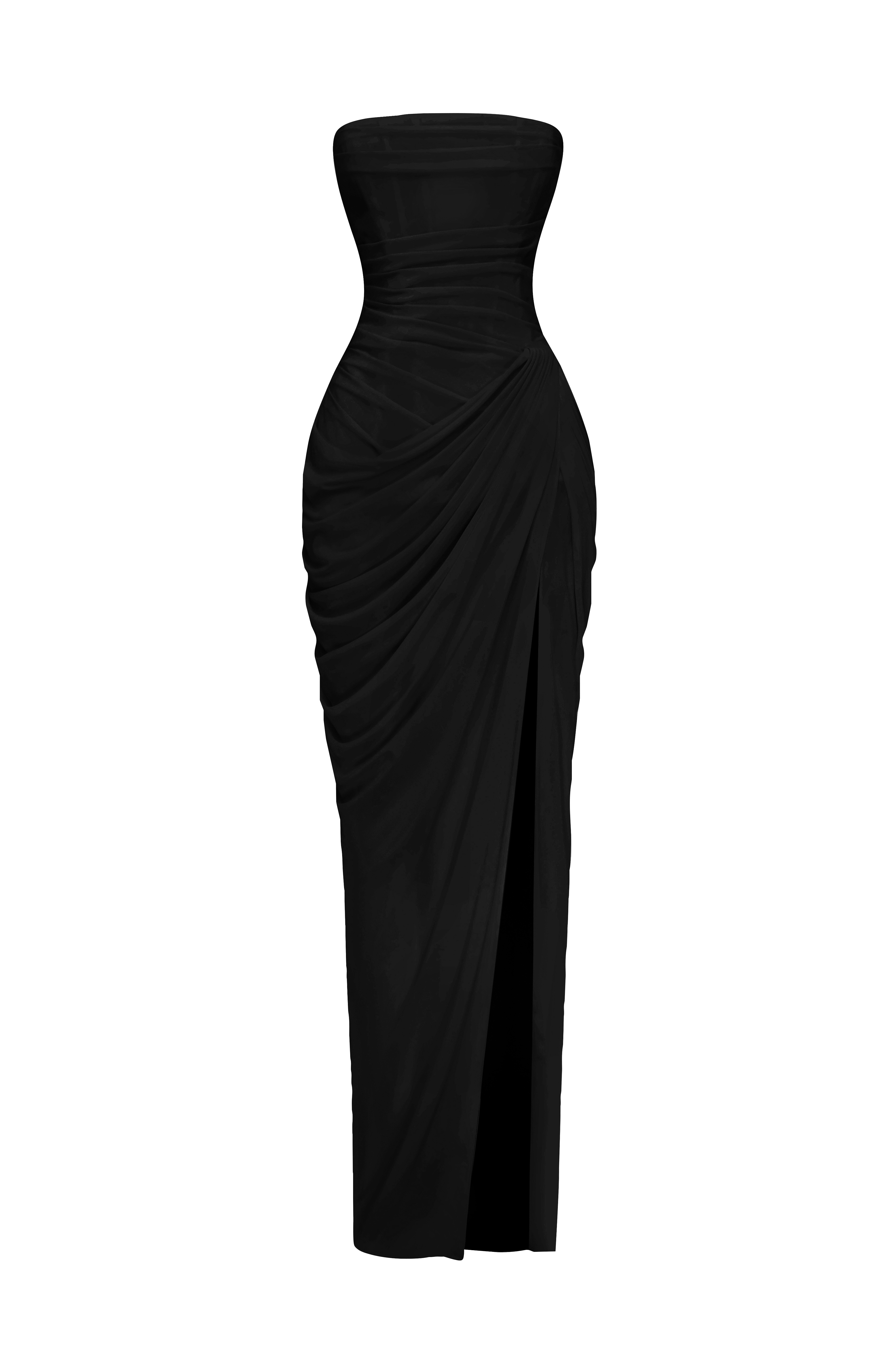 Cyra Maxi Dress - Black