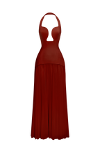 Cyrene Maxi Dress - Deep Rust