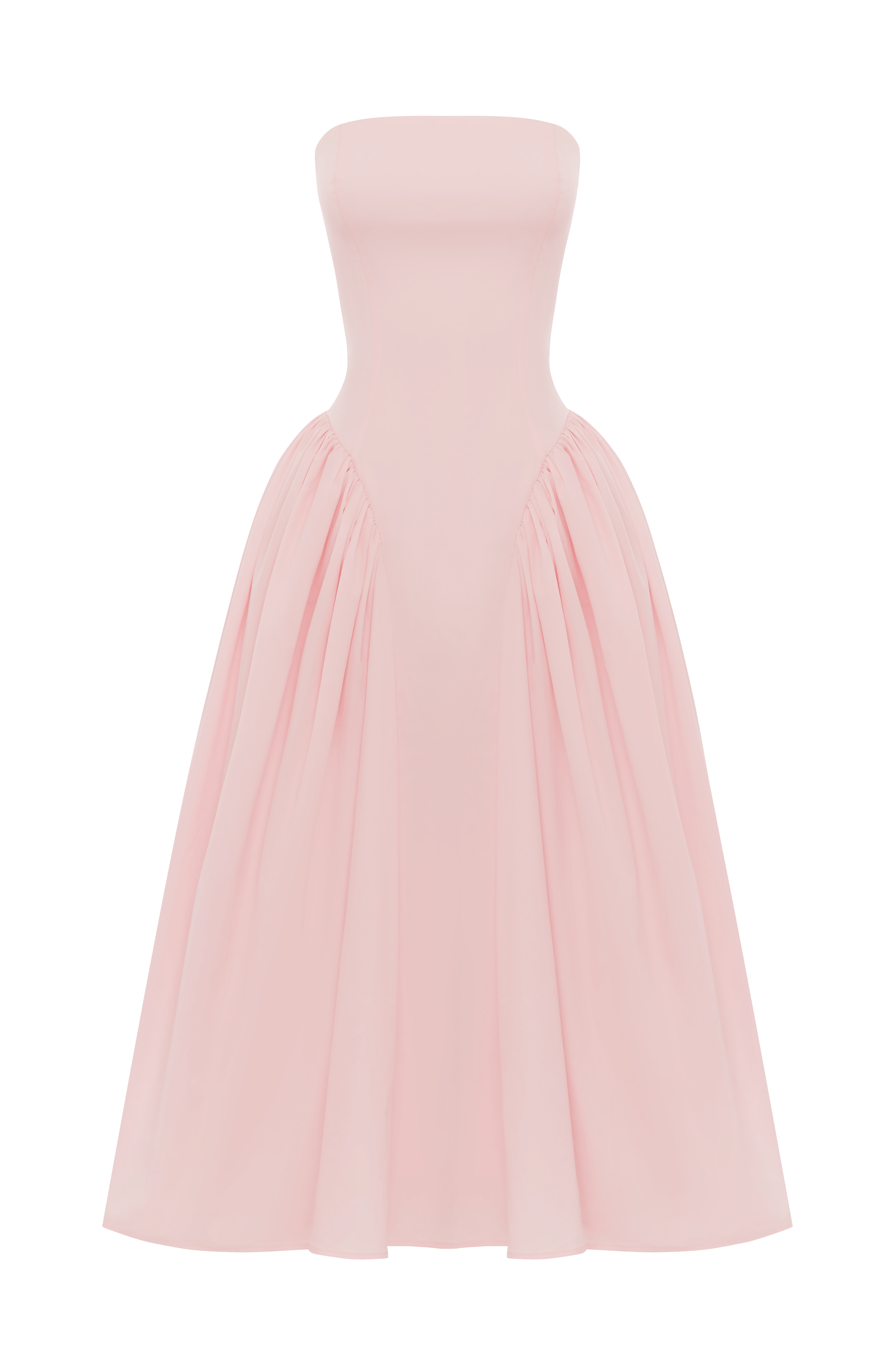 Darla Midi Dress - Blush