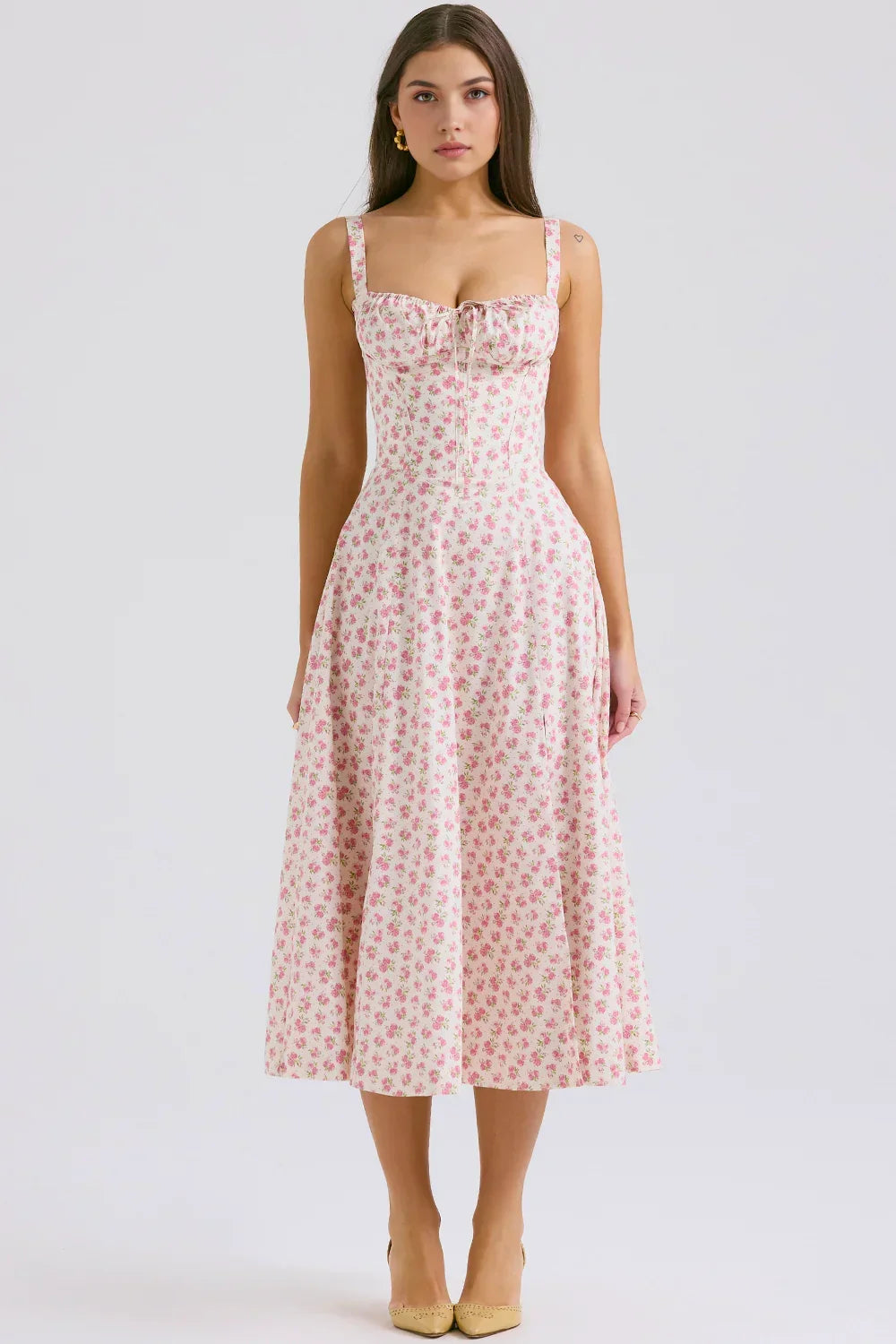 Mavie Bustier Midi Dress – New Edition | 2 for 1