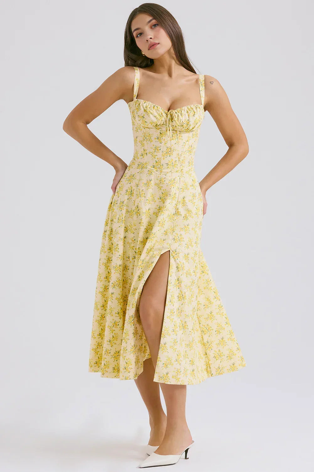 Mavie Bustier Midi Dress – New Edition | 2 for 1