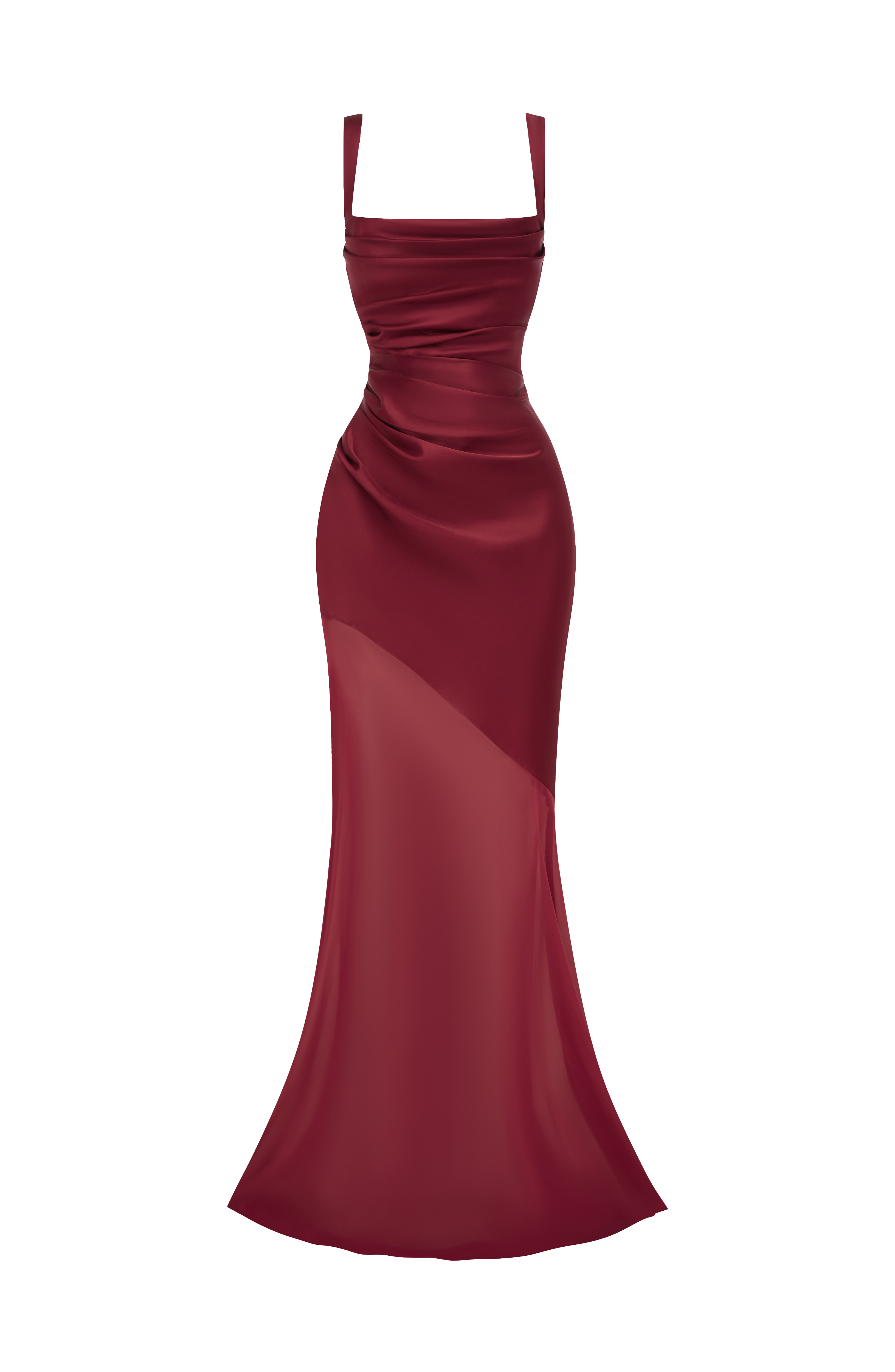 Eliza Gown - Burgundy