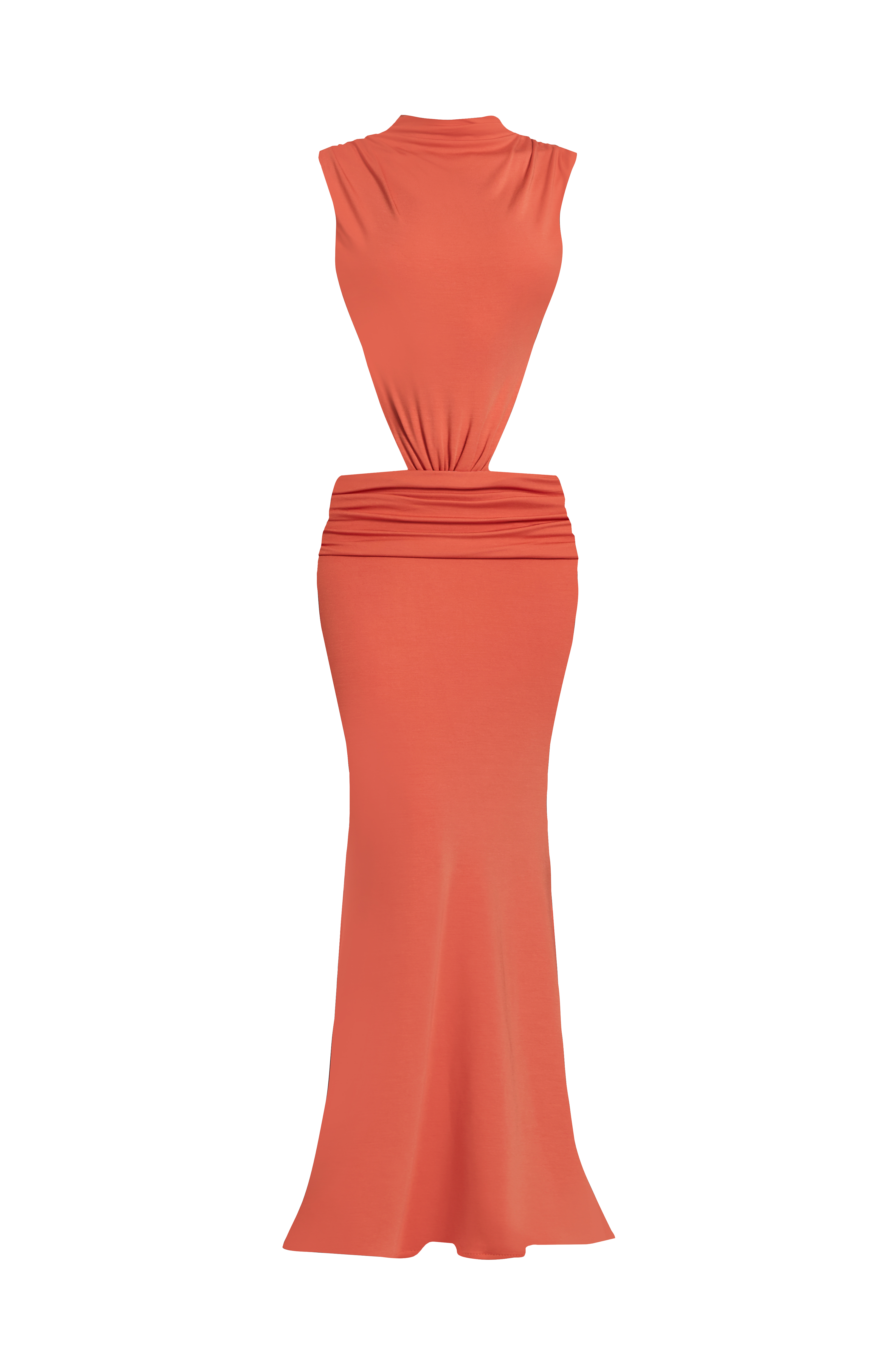 Fenella Maxi Dress - Burnt Orange