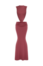 Fenella Maxi Dress - Rose Brown
