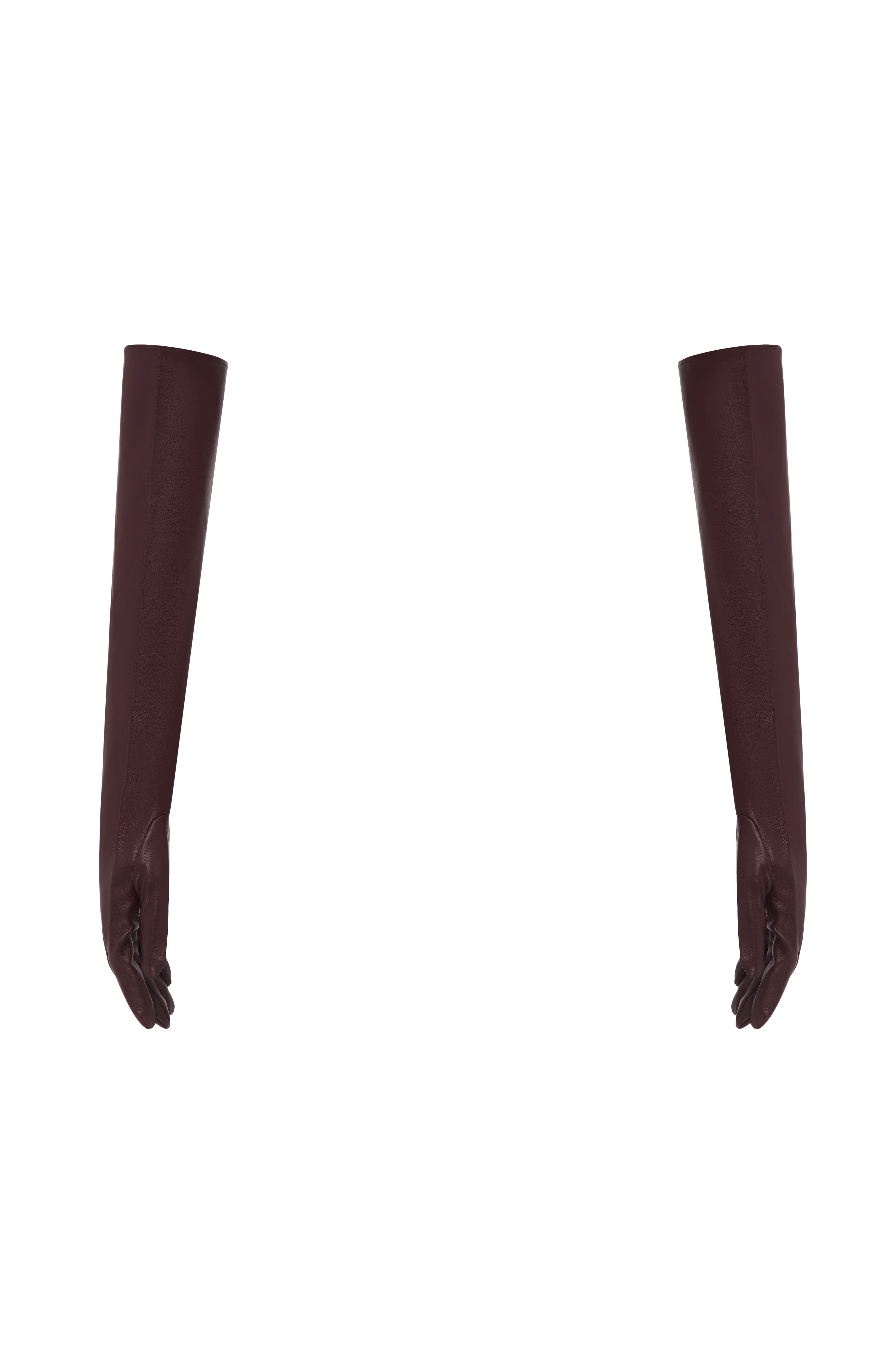 Frankie Gloves - Plum Brown