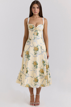 Valentina Lace Bustier Dress