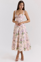 Valentina Lace Bustier Dress