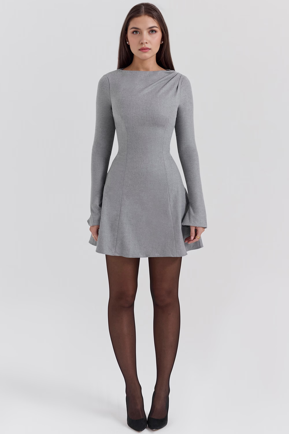 Cleo Long-Sleeve Dress