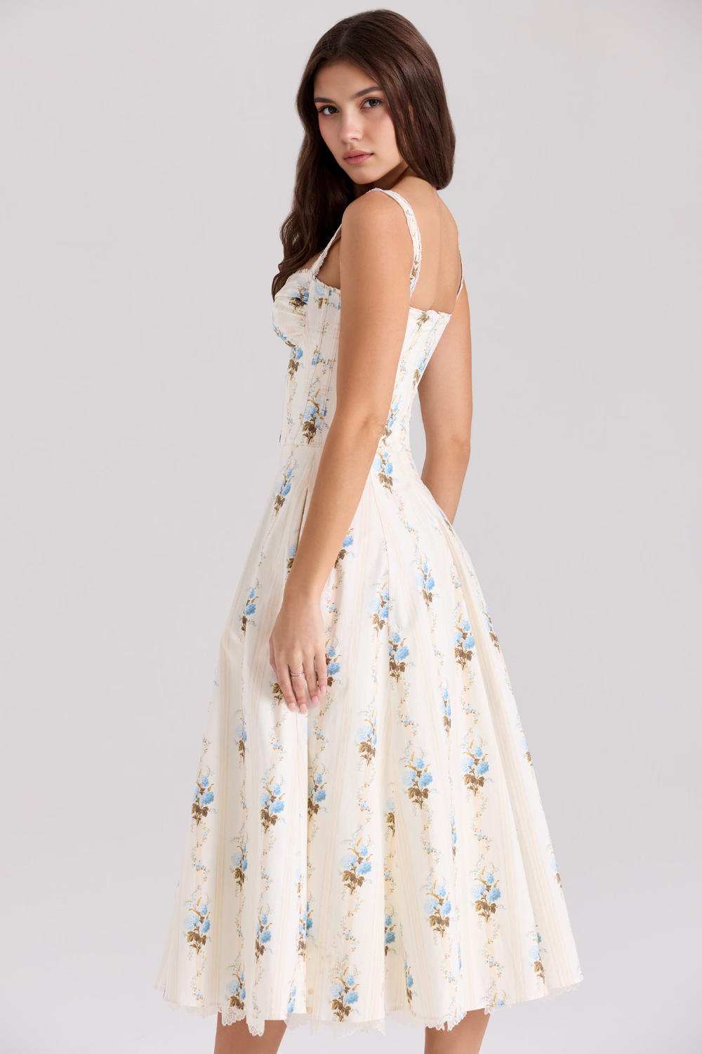 Valentina Lace Bustier Dress