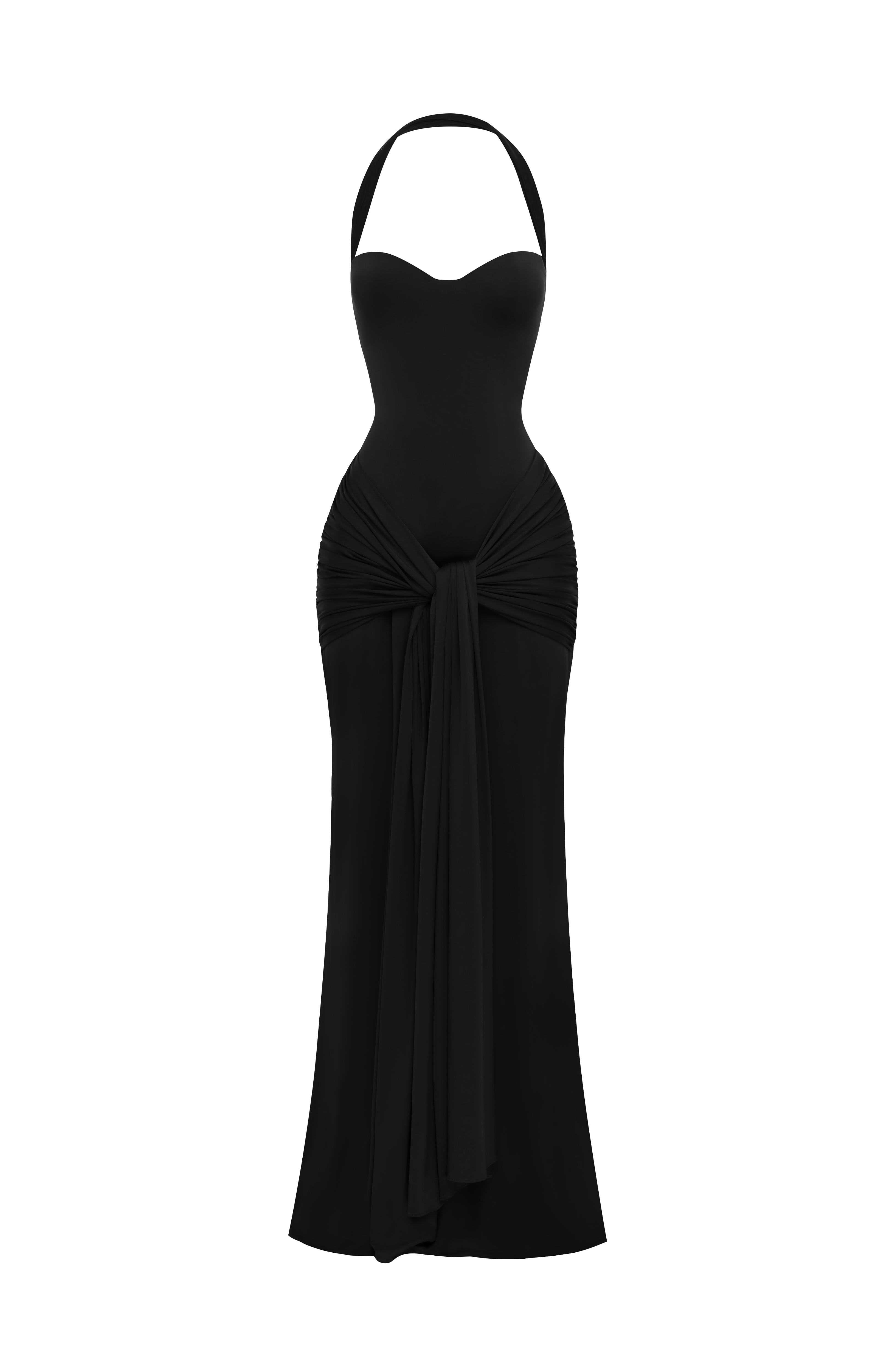 Gia Maxi Dress - Black