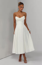 Marlowe Midi Dress - Ivory