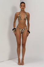 Jodie Bikini Bottom - Leopard Print