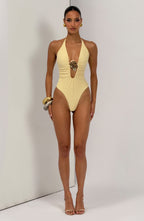 Joni Swimsuit - Lemon